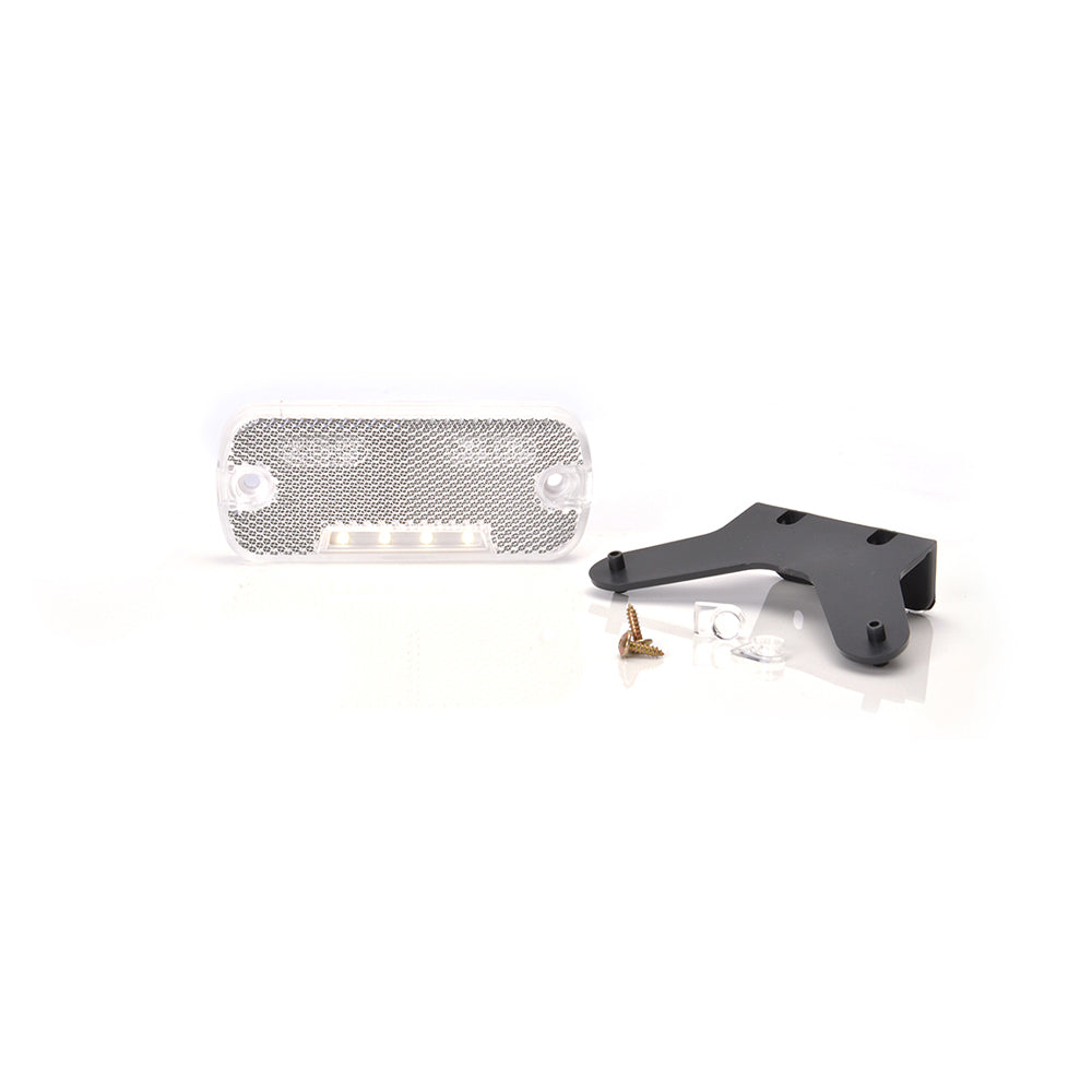 LAMPA GABARIT LED 906 W128, 12V-24V, POZITIE ALB WAS