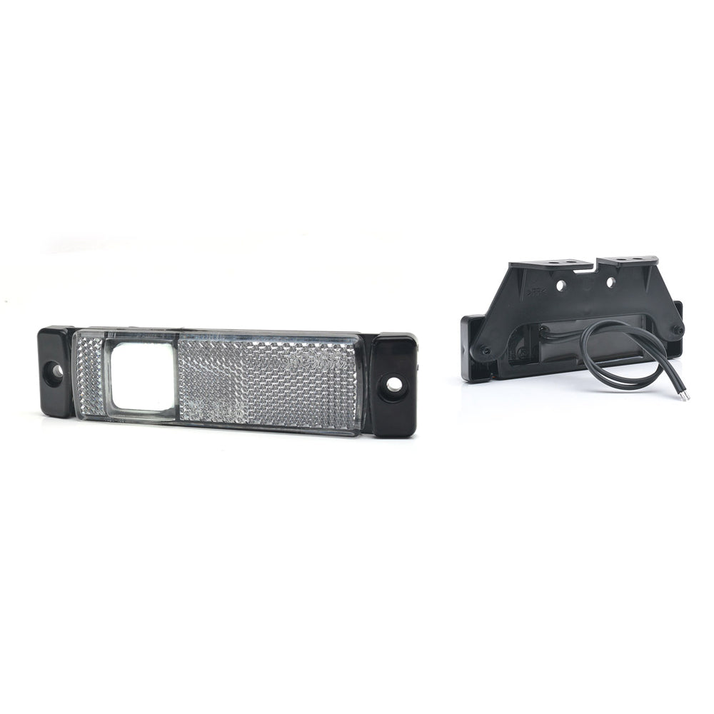 LAMPA GABARIT LED 1237 W45NS, 12V-24V, POZITIE ALB WAS
