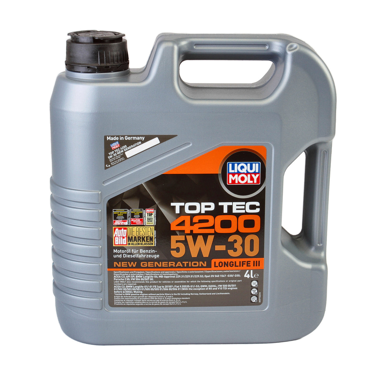 Ulei motor Liqui Moly Top Tec 4200 5W30 (3715) 4L