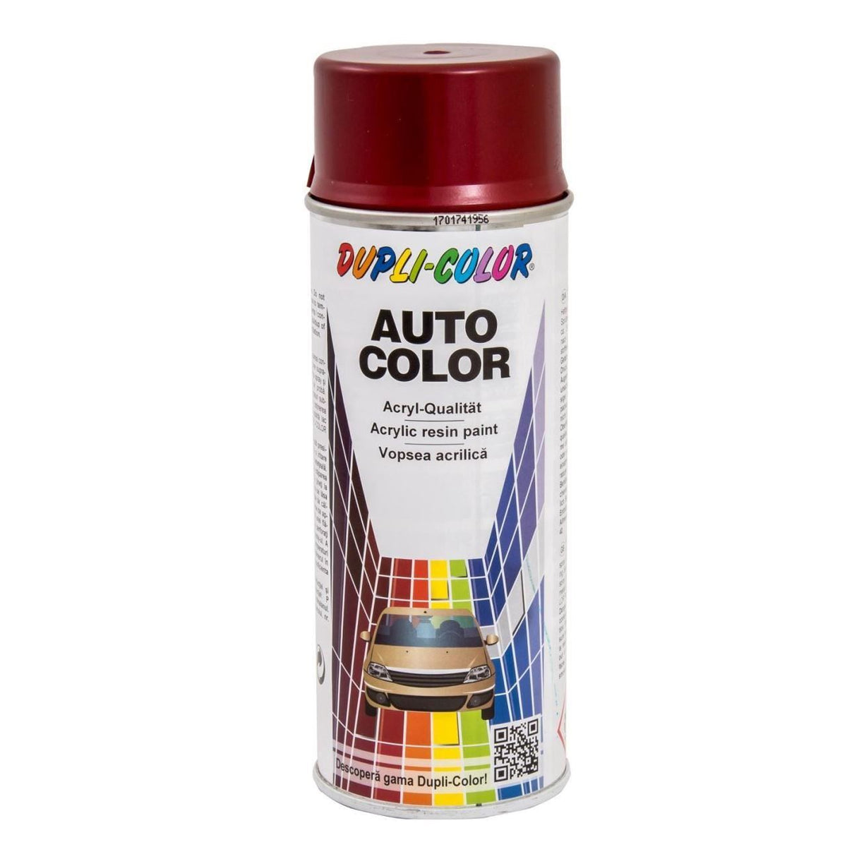 VOPSEA SPRAY AUTO DACIA ROSU TOREADOR METALIZATA DUPLI-COLOR