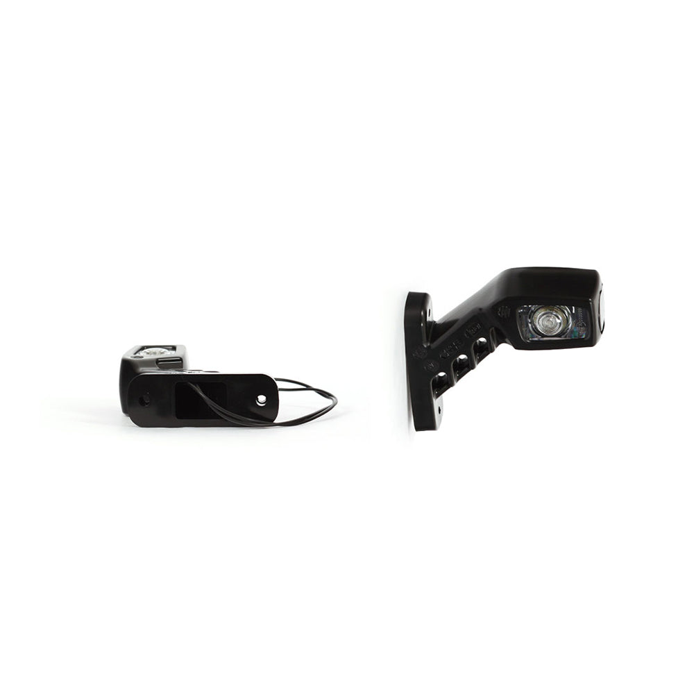 LAMPA GABARIT LED CU BRAT 241P W49, 12V-24V, POZITIE ALB / ROSU / PORTOCALIU DREAPTA WAS