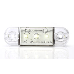 LAMPA GABARIT LED 710 W97.1, 12V-24V, POZITIE ALB WAS