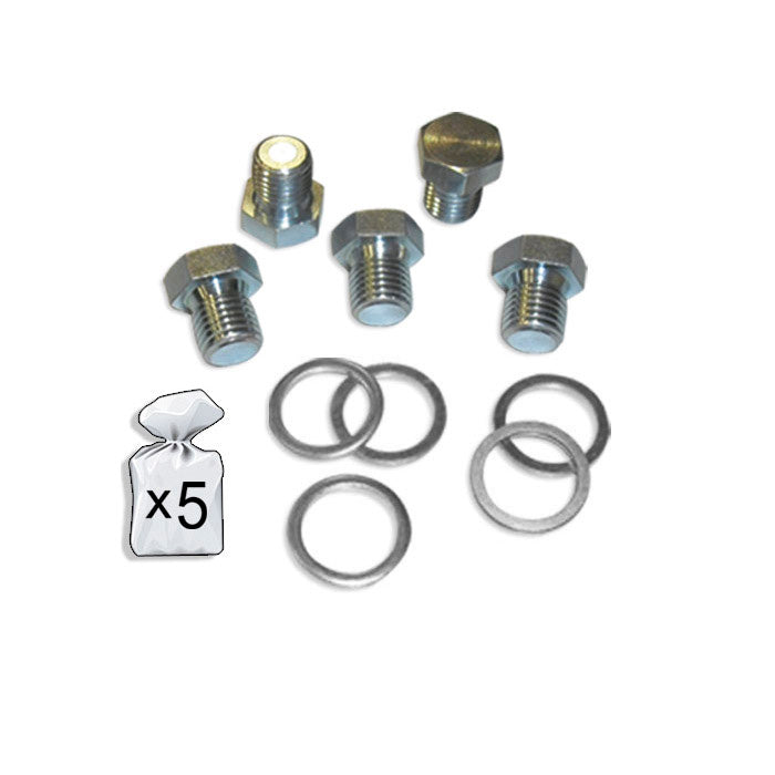 SET 5 SURUBURI + 5 SAIBE PENTRU REPARAT JBM