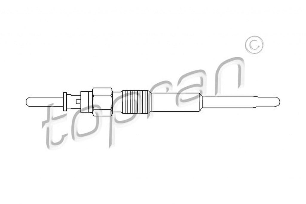 Bujie incandescenta BMW 3 Cabriolet E93 TOPRAN 500648