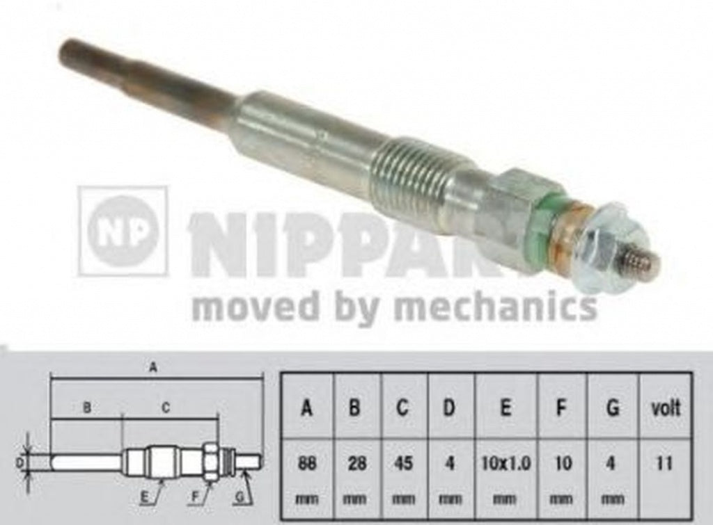 Bujie incandescenta CITROEN AX ZA- NIPPARTS J5711028