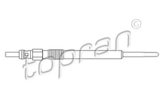 Bujie incandescenta FIAT GRANDE PUNTO 199 TOPRAN 207131