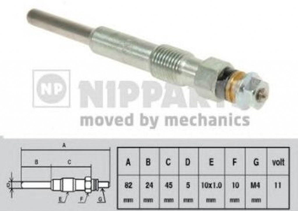 Bujie incandescenta HONDA ACCORD VI Hatchback CH NIPPARTS J5714000