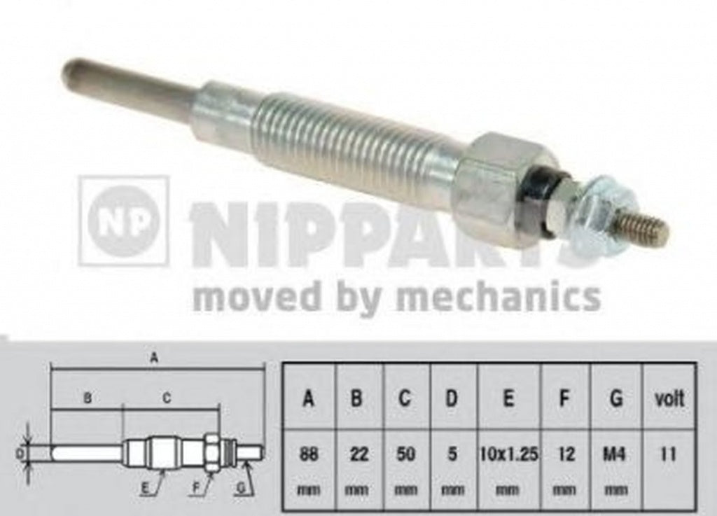 Bujie incandescenta HYUNDAI GALLOPER II JK-01 NIPPARTS J5711009