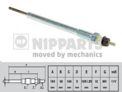 Bujie incandescenta HYUNDAI H-1 Cargo TQ NIPPARTS J5710302