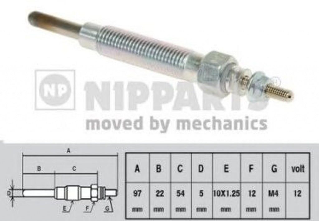 Bujie incandescenta HYUNDAI H-1 caroserie NIPPARTS J5710500