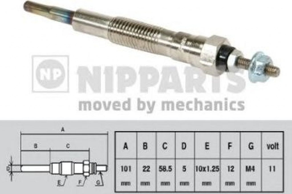 Bujie incandescenta MAZDA 323 S V BA NIPPARTS J5718000