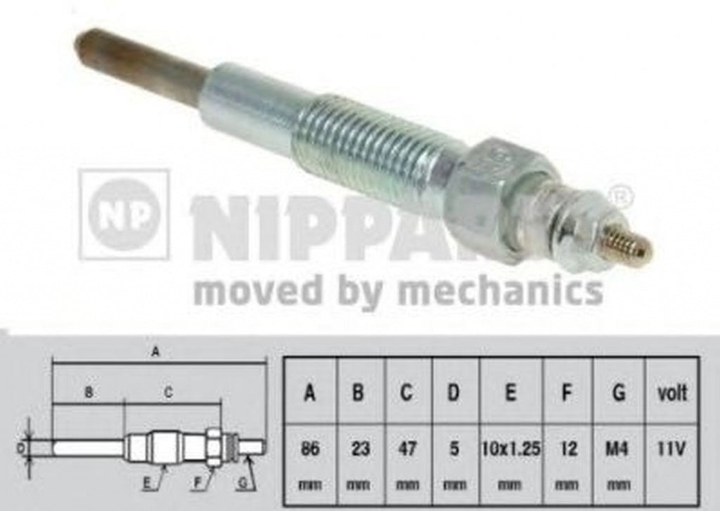 Bujie incandescenta MAZDA MPV I LV NIPPARTS J5710301