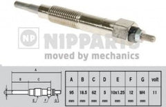 Bujie incandescenta NISSAN PRIMERA Traveller WP11 NIPPARTS J5711016