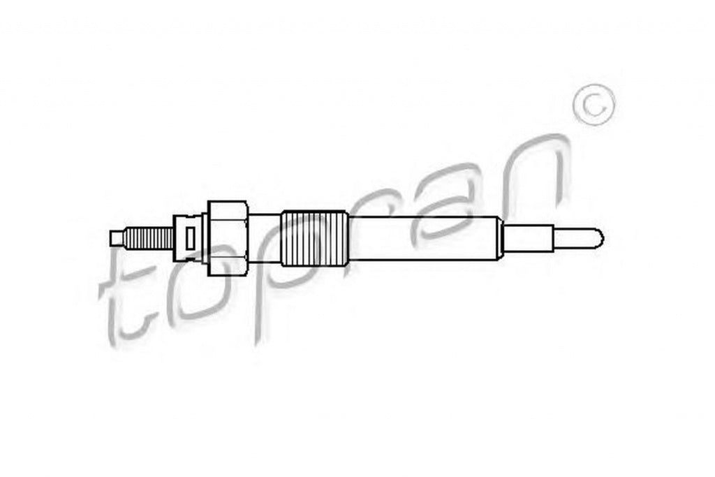 Bujie incandescenta OPEL ASTRA F combi 51 52 TOPRAN 205667