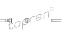 Bujie incandescenta OPEL MOVANO caroserie F9 TOPRAN 207046