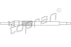 Bujie incandescenta OPEL ZAFIRA B Van TOPRAN 206655