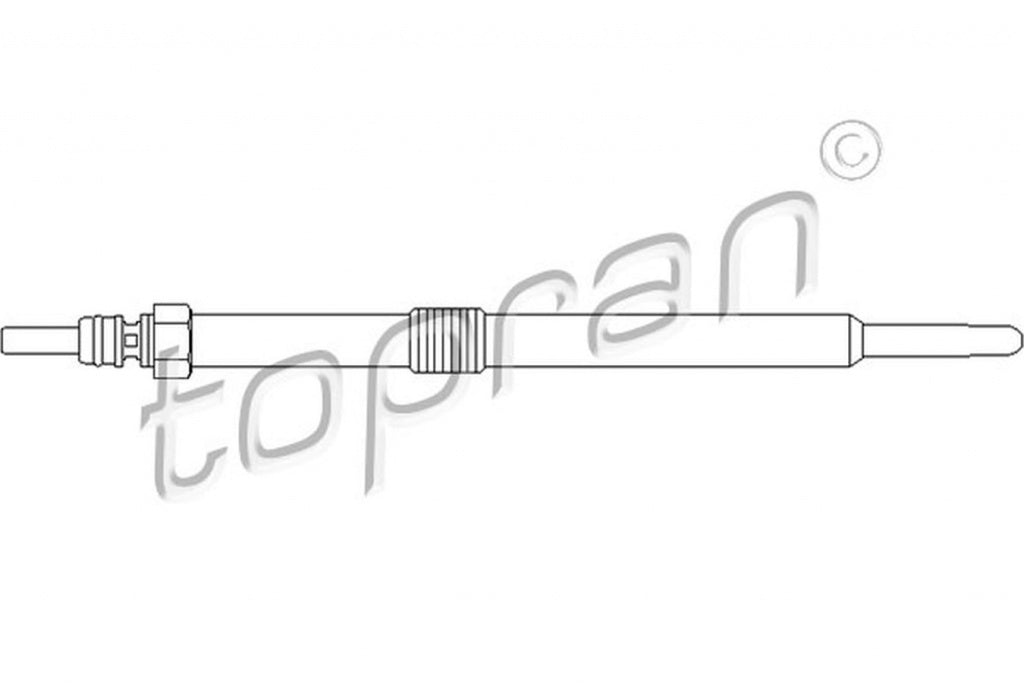 Bujie incandescenta RENAULT MASTER II platou sasiu ED HD UD TOPRAN 207046