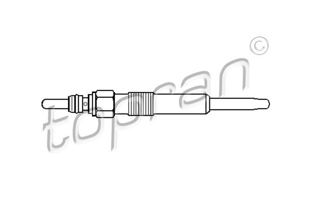 Bujie incandescenta SEAT INCA 6K9 TOPRAN 107119