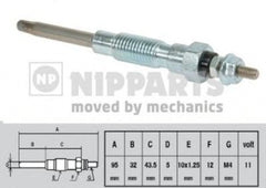 Bujie incandescenta TOYOTA HILUX II pick-up LN8 RN5 LN6 YN6 YN5 LN5 RN6 NIPPARTS J5712008