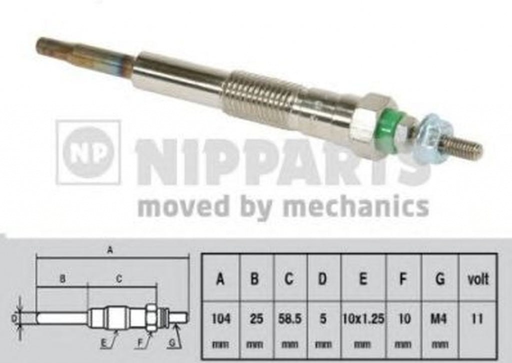 Bujie incandescenta TOYOTA LAND CRUISER PZJ7 KZJ7 HZJ7 BJ7 LJ7 RJ7 NIPPARTS J5712013