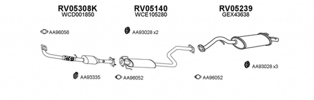 Carlig remorcare MERCEDES-BENZ C-CLASS W204 BOSAL 050-083