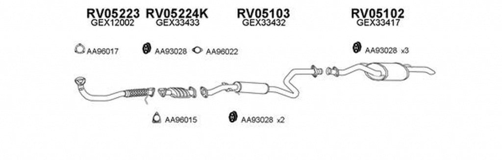 Carlig remorcare VW PASSAT 3B2 BOSAL 050-033