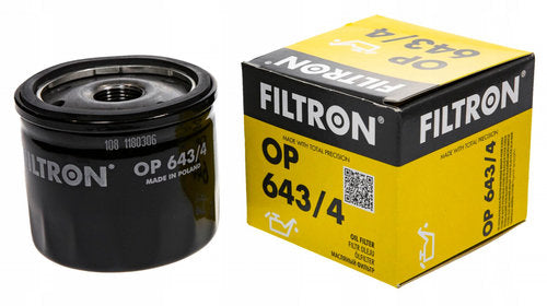 Filtru Ulei Filtron Dacia Sandero 1 2008→ OP 643/4