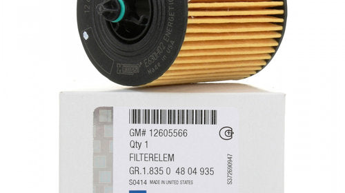 Filtru Ulei Oe Opel Insignia A 2008-2017 12605566