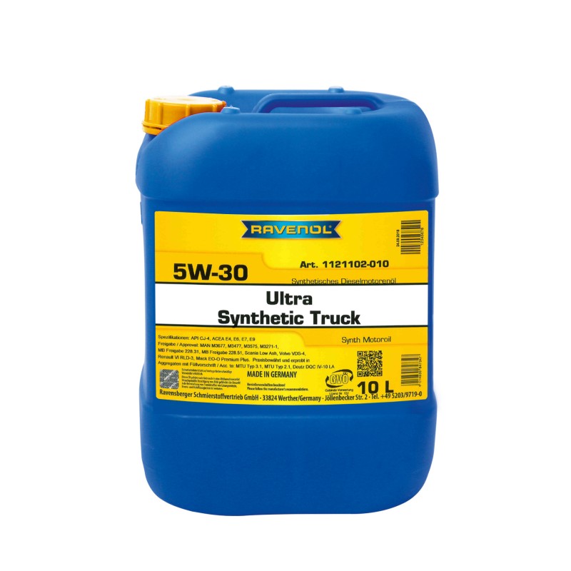 Ulei motor RAV Ultra Synthetik Truck 5W-30 10L