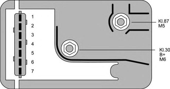 Releu bujii CITROEN BERLINGO MF HELLA 4RV008188321